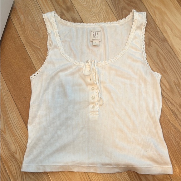 DOEN x GAP Pointelle Tank - Barely Worn - Picture 5 of 6